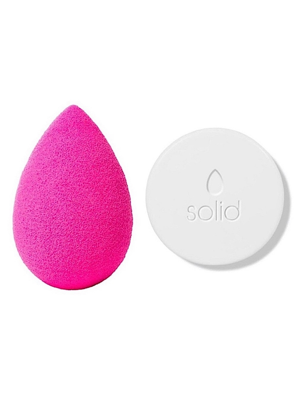 Original beautyblender Sponge in Pink and Solid Lavender Blendercleanser Set